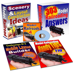 model train layouts books